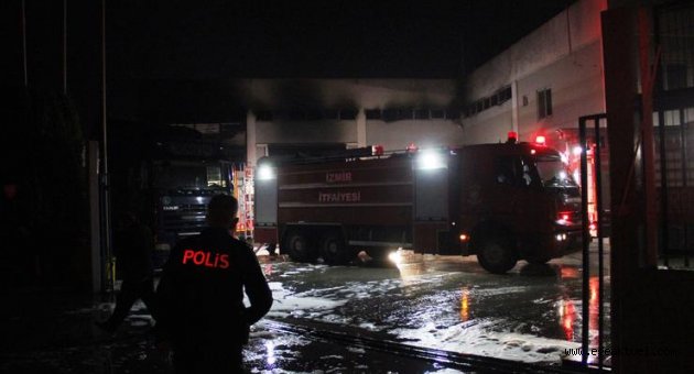 Varil fabrikasında korkutan patlama