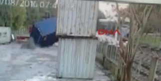 Metro kazasının saniye saniye görüntüleri !